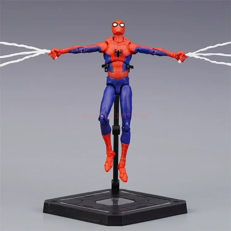 Spider-Verse Miles Morales Figure | PVC Collectible Statue Collectible Figures - The Eezee Shop