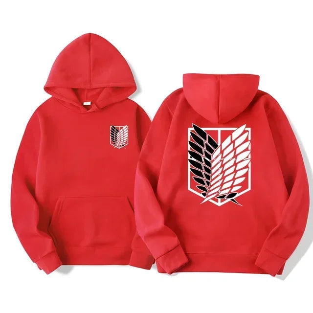 Attack on Titan Pullover Hoodie | Spring & Autumn Sweatshirt Hoodies & Sweatshirts - The Eezee Shop