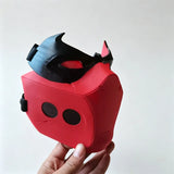 Red Hood Half Face Mask | Jason Todd Cosplay Helmet Cosplay Masks & Helmets - The Eezee Shop