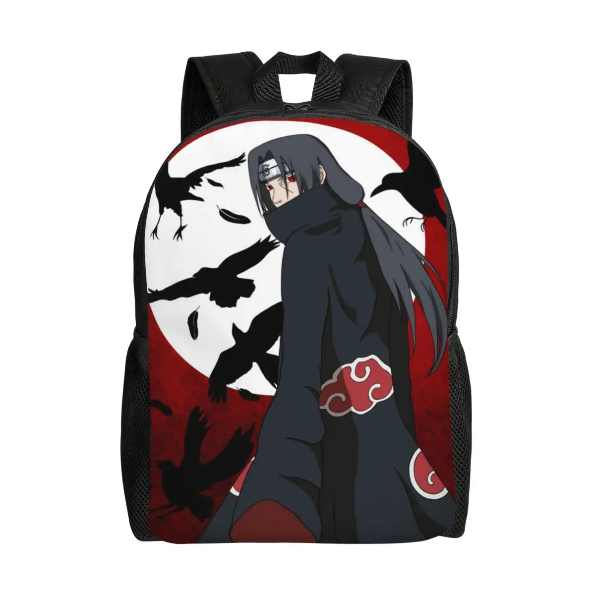 Sasuke Uchiha 3D Backpack | Naruto School & Travel Bookbag Backpacks - The Eezee Shop
