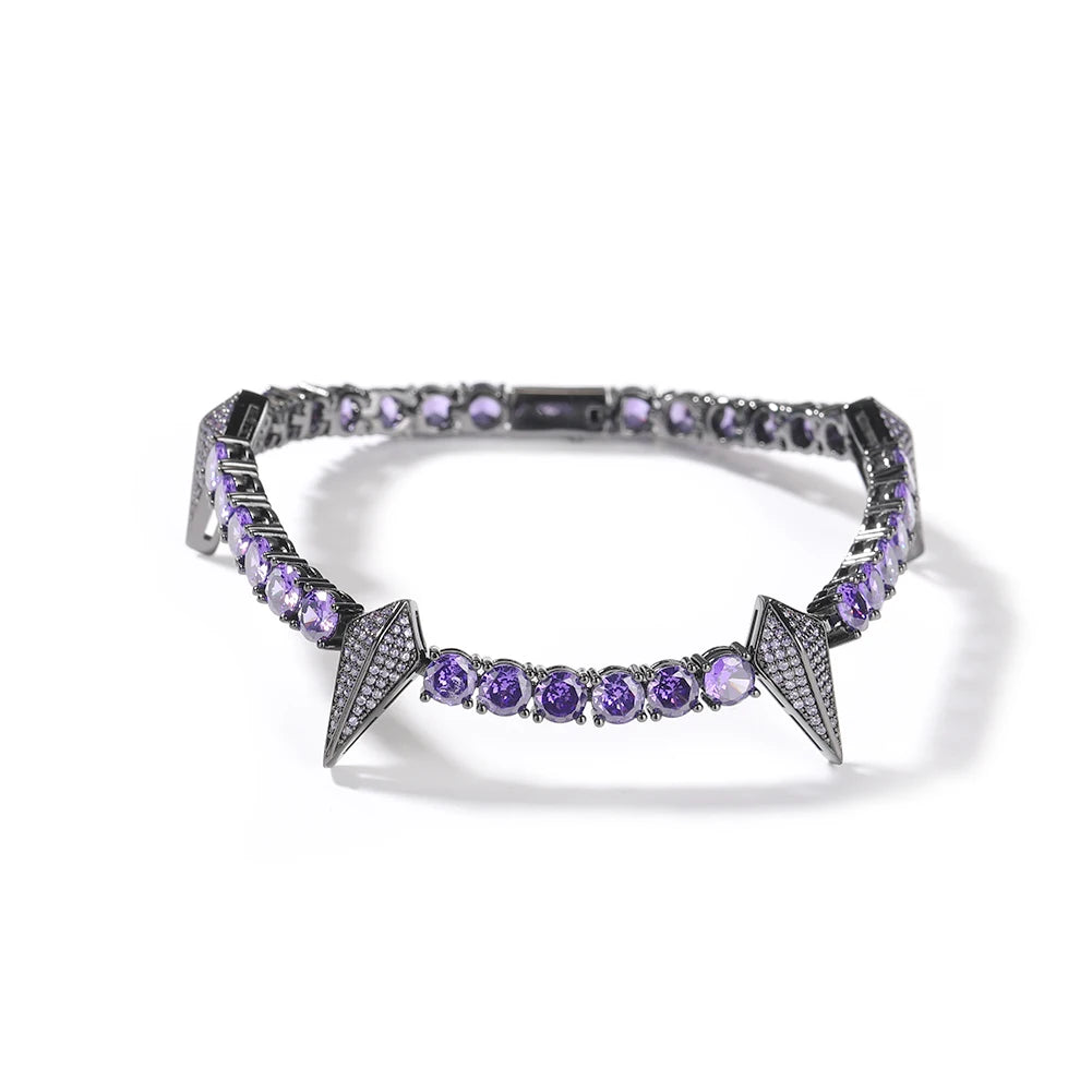 Black Panther Tennis Chain Necklace | Iced Out 5mm CZ Chain Jewelry - The Eezee Shop