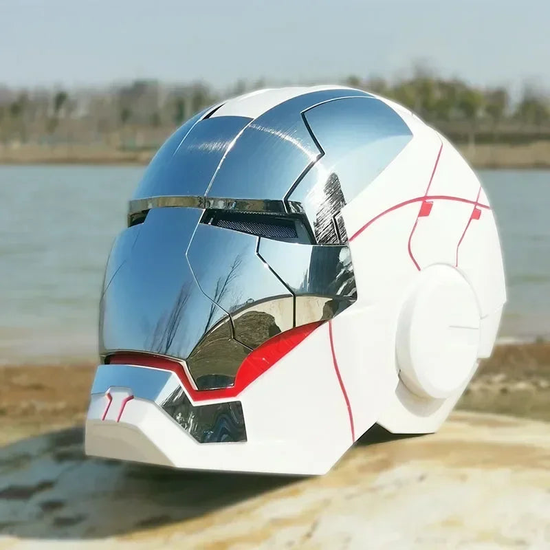 Iron Man Mk5 Wearable Helmet | 1:1 Voice-Activated Electric Mask Cosplay Masks & Helmets - The Eezee Shop