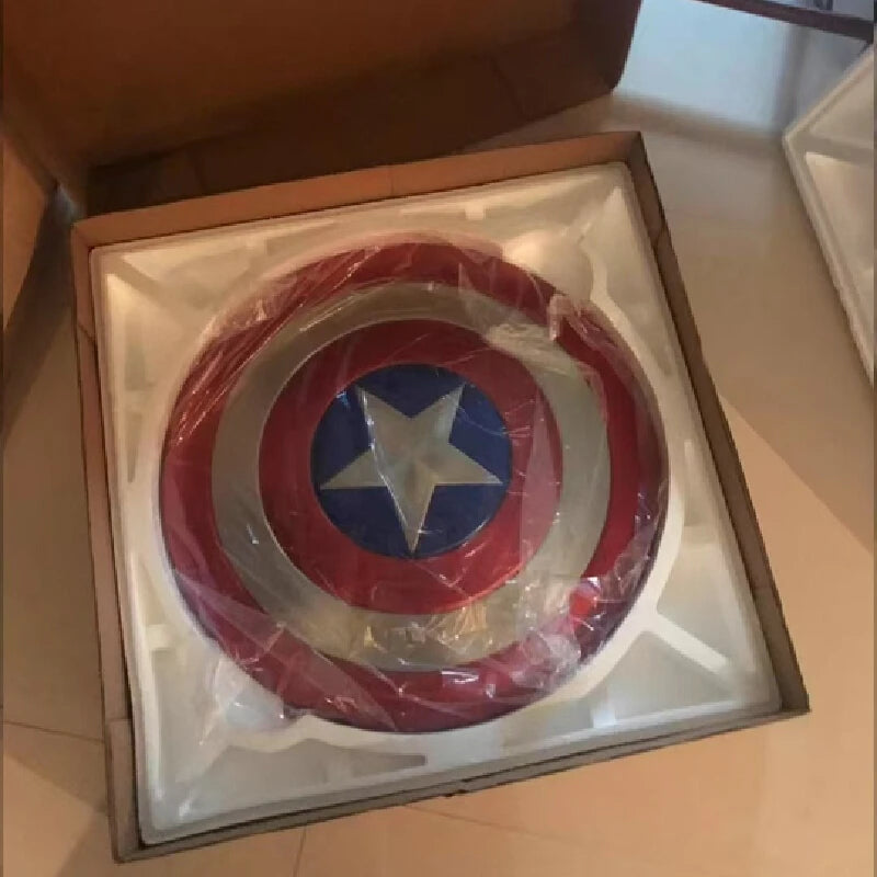 Captain America 60cm Metal Shield | Premium Cosplay Replica Cosplay Props - The Eezee Shop