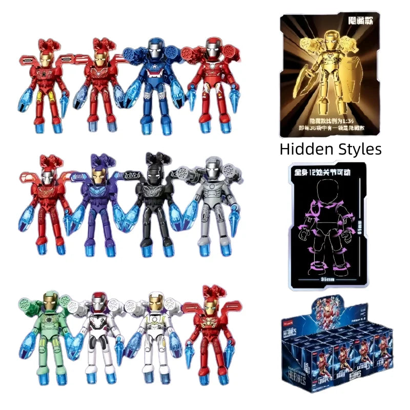 Avengers Pocket Building Block Figures | 12-Piece Mini Set Building Block Sets - The Eezee Shop