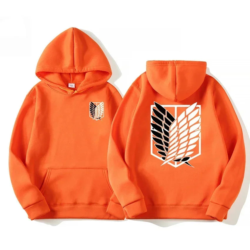 Attack on Titan Pullover Hoodie | Spring & Autumn Sweatshirt Hoodies & Sweatshirts - The Eezee Shop