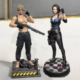 Jill Valentine & Leon Kennedy Figures | Resident Evil Statue Collectible Figures - The Eezee Shop