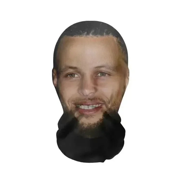Printed Face Balaclava Mask | Novelty Full Face Halloween Mask Halloween Masks - The Eezee Shop