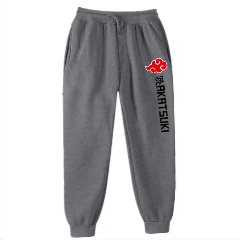 Akatsuki Fleece Jogging Pants | Naruto Hip Hop Sweatpants Joggers & Pants - The Eezee Shop