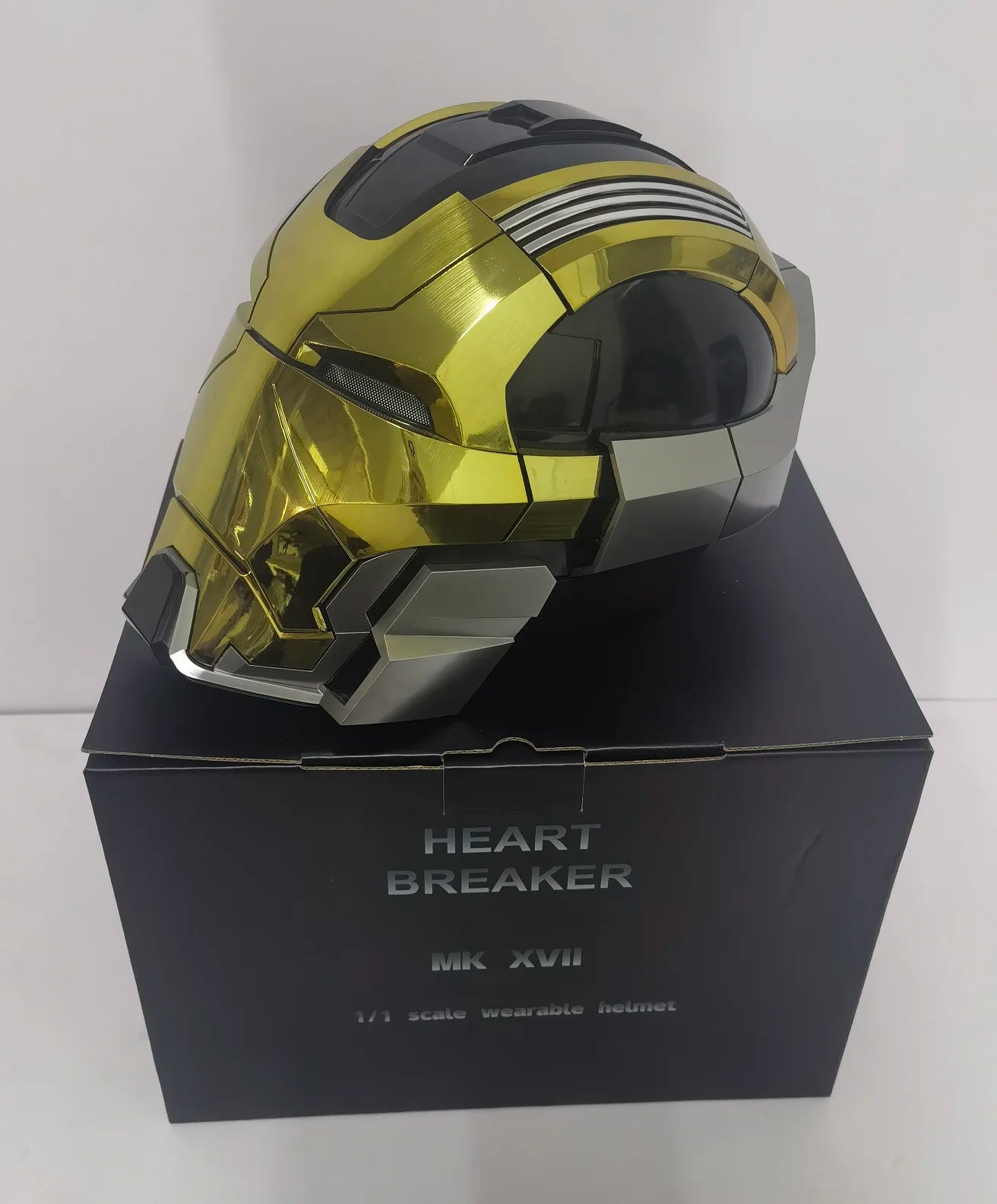 Iron Man Mk5 Wearable Helmet | 1:1 Voice-Activated Electric Mask Cosplay Masks & Helmets - The Eezee Shop