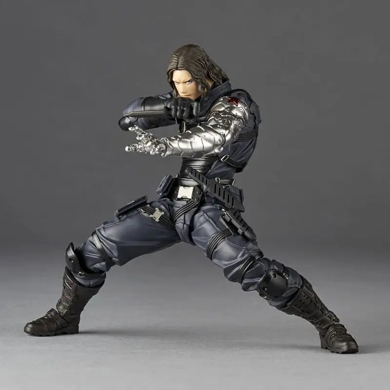 Moon Knight & Winter Soldier Articulated Mini Figure Set Collectible Figures - The Eezee Shop