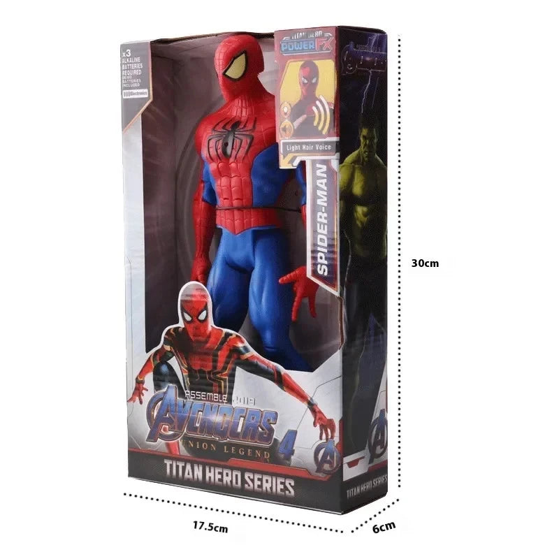 Avengers 30cm Light & Sound Action Figure | Kids Superhero Toy Collectible Figures - The Eezee Shop