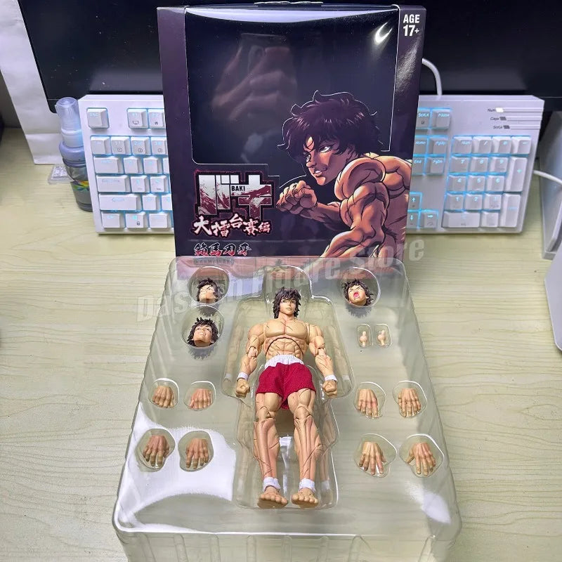 Yujiro Hanma Action Figure | Baki Son of Ogre PVC Statue Collectible Figures - The Eezee Shop