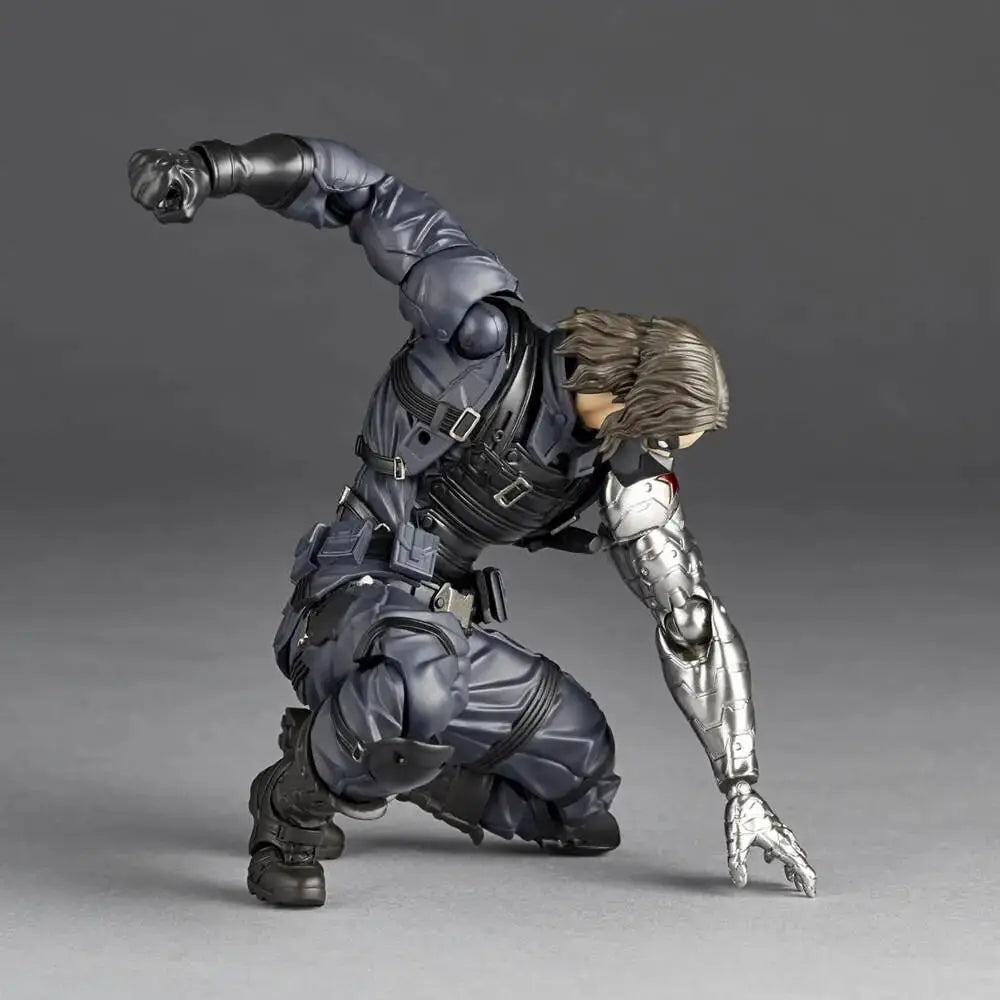 Moon Knight & Winter Soldier Articulated Mini Figure Set Collectible Figures - The Eezee Shop