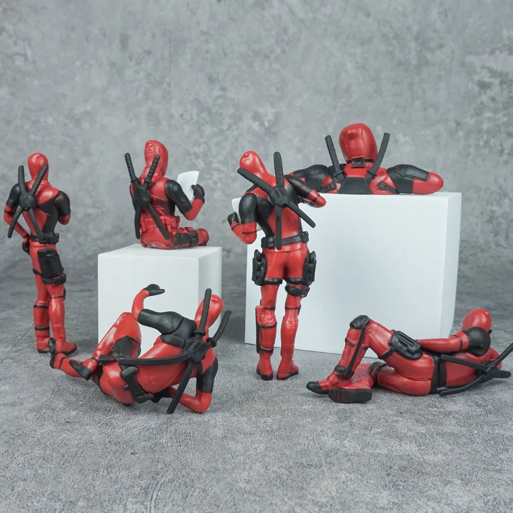 Deadpool Mini Car Figure | Interior Dashboard Pendant Car Accessories - The Eezee Shop