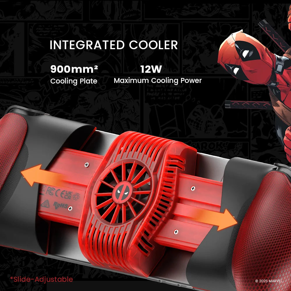 Deadpool Edition Mobile Controller | Type-C Wired Gamepad Gaming Accessories - The Eezee Shop