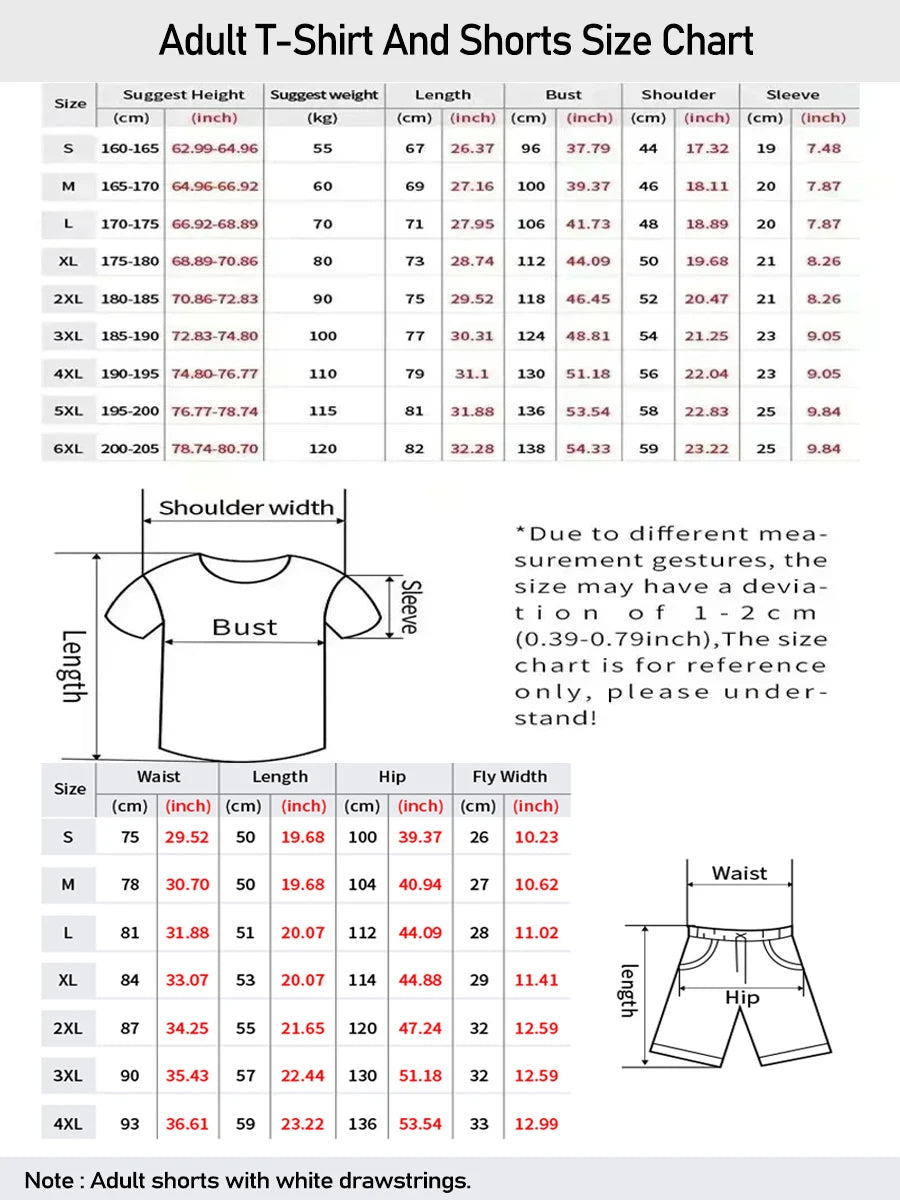Potdemiel Pikachu & Pokeball Pajama Allover Print Adult Kids T-Shirt &amp; Shorts Set Family Summer Quick-Dry Soft Comfy Lightweight Performance shorts - The Eezee Shop