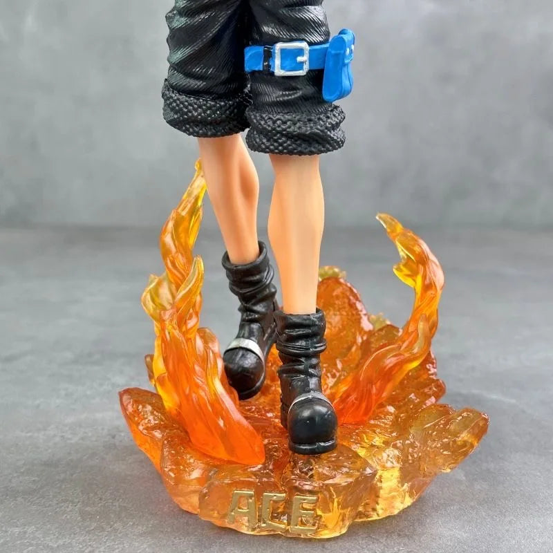 Portgas D. Ace 28cm Light-Up Figure | One Piece GK Statue Collectible Figures - The Eezee Shop