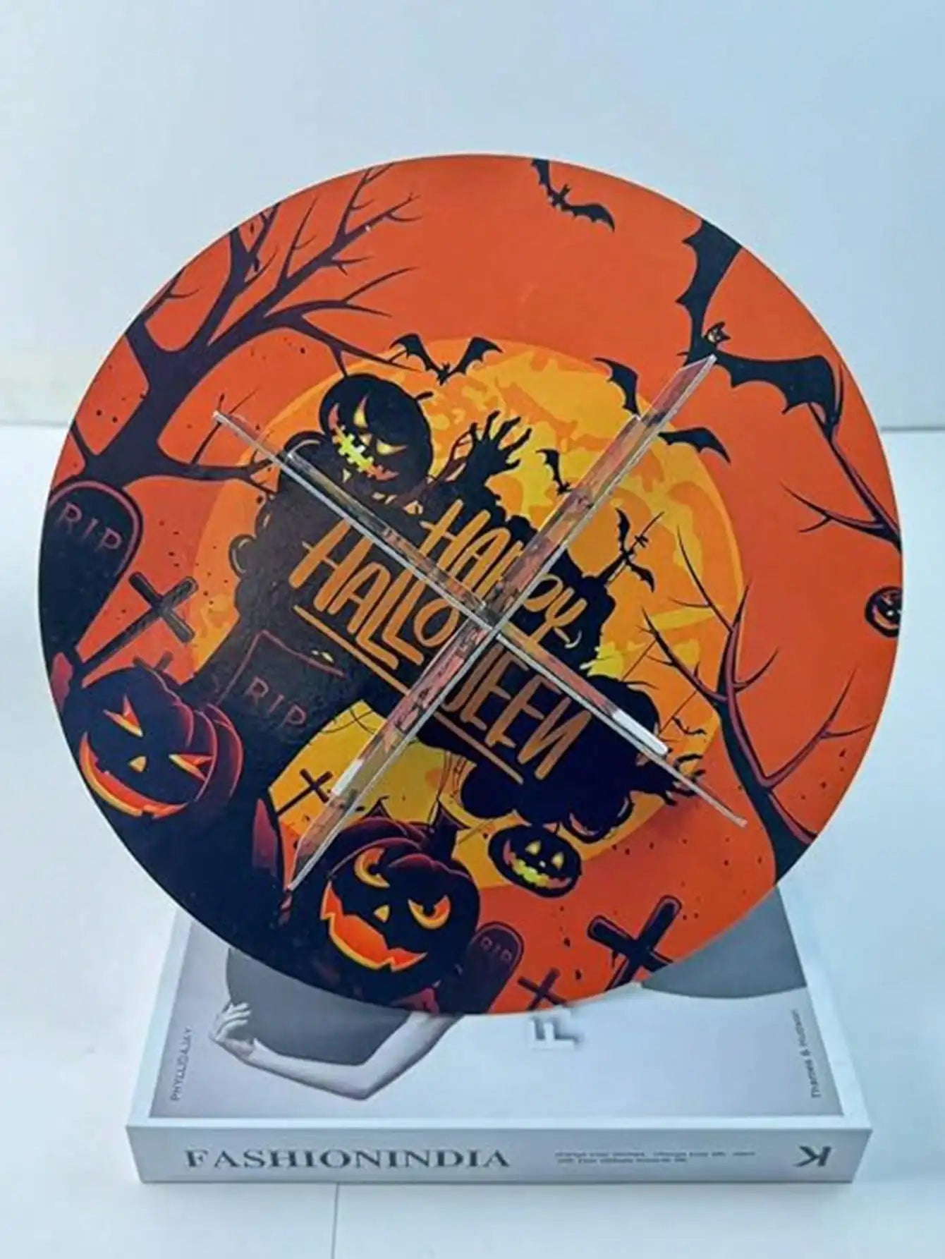 Halloween Evil Pumpkin Tiered Cake Stand | Party Dessert Tower Party Supplies - The Eezee Shop