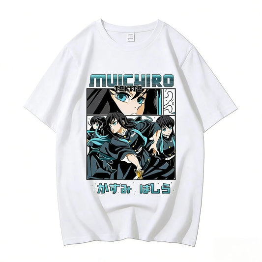 Muichiro Tokito Demon Slayer T-Shirt Unisex Graphic Tee Anime Tshirts - The Eezee Shop
