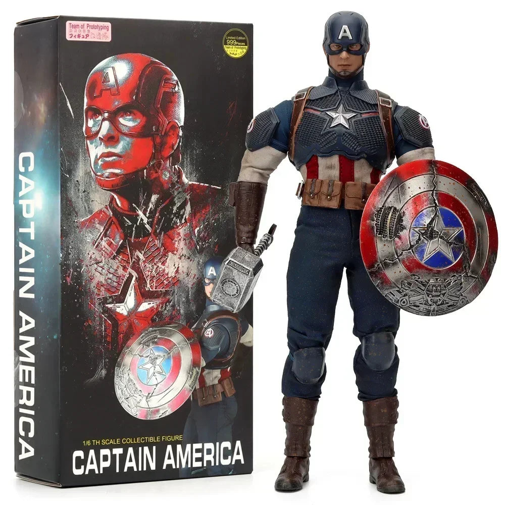 Avengers 1:6 Desktop Figure | Groot, Black Widow, Thor & Cap Collectible Figures - The Eezee Shop