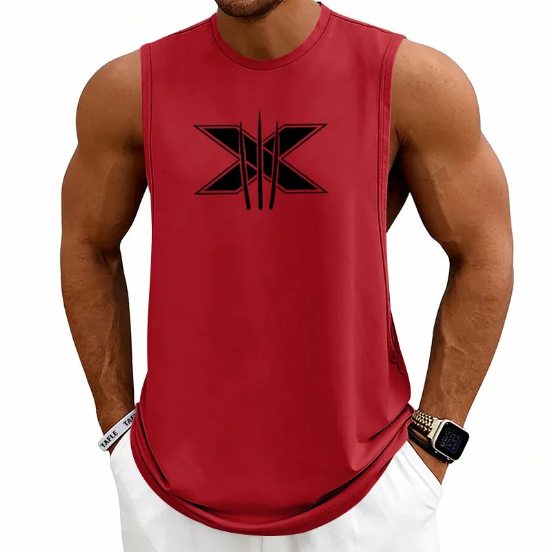Wolverine Gym Tank Top | Men's Sleeveless Muscle Vest Gym & Compression Wear - The Eezee Shop