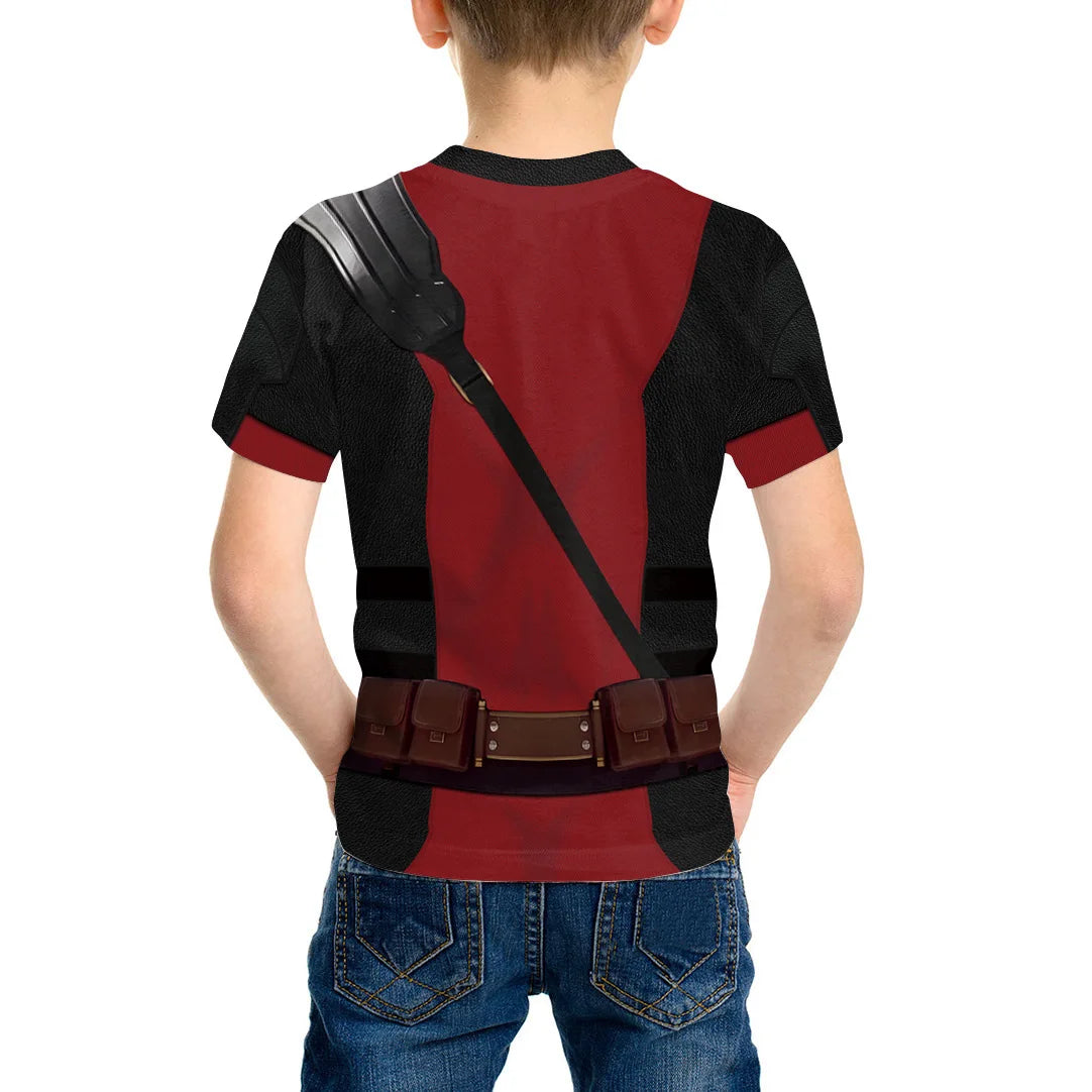 Deadpool & Wolverine Zentai Costume | Men's Superhero Jumpsuit Cosplay Costumes - The Eezee Shop