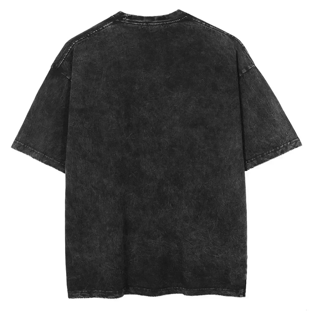 One Piece Loki Washed T-Shirt | Vintage Cotton Anime Tee Graphic Tees - The Eezee Shop