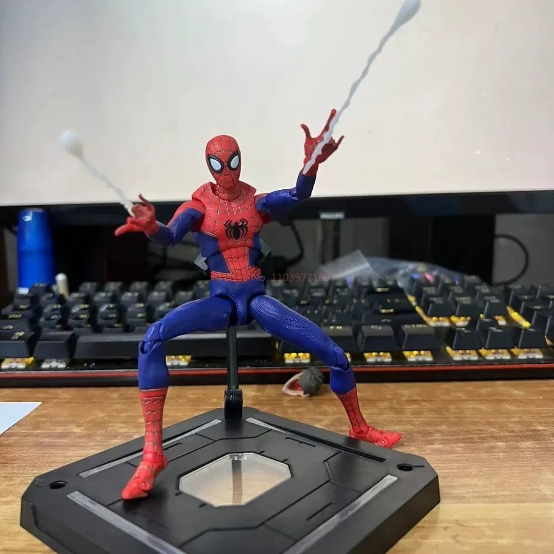Spider-Verse Miles Morales Figure | PVC Collectible Statue Collectible Figures - The Eezee Shop
