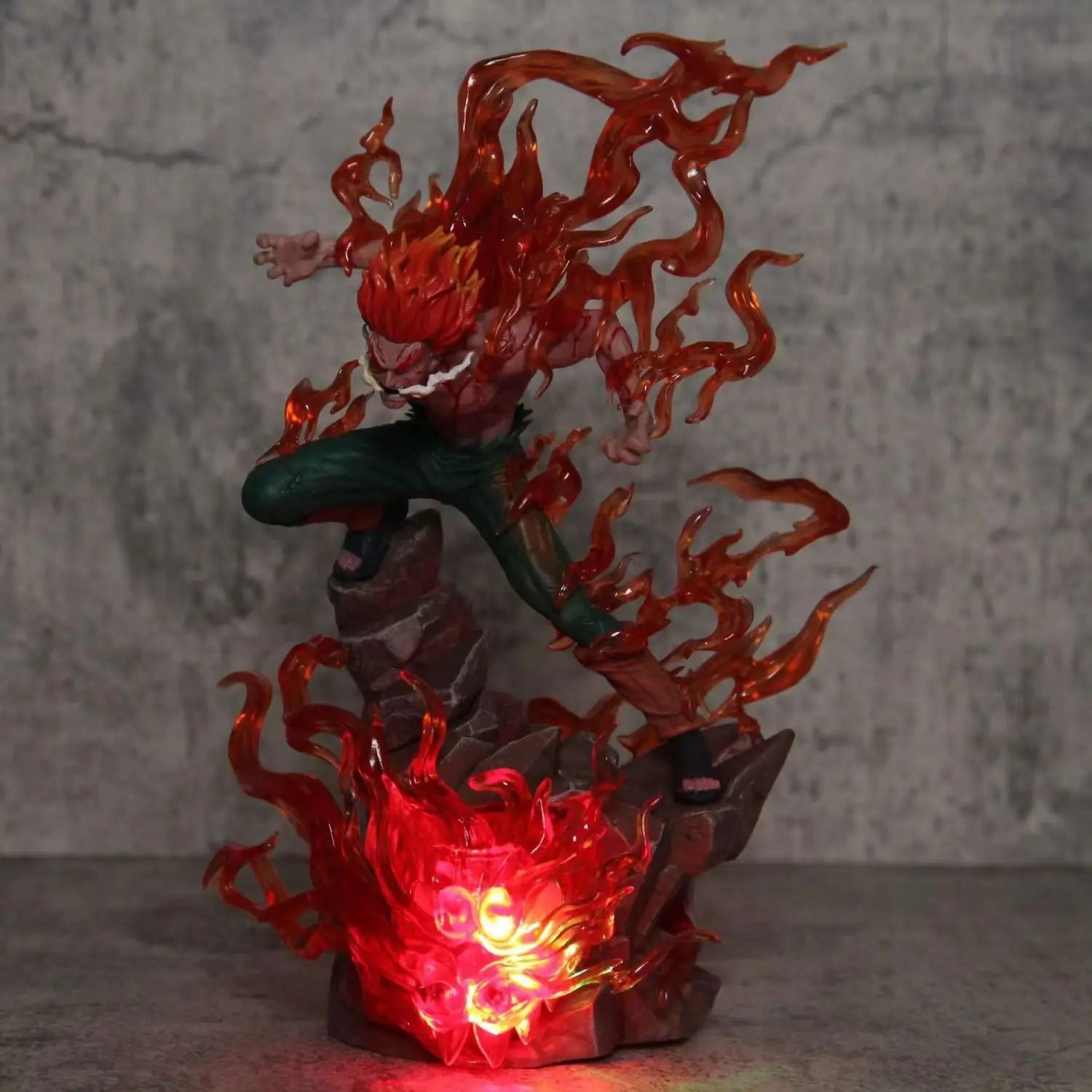 Naruto Shippuden Might Guy Action Figure 26cm Shinobi Collectible Statue Anime Figure - The Eezee Shop