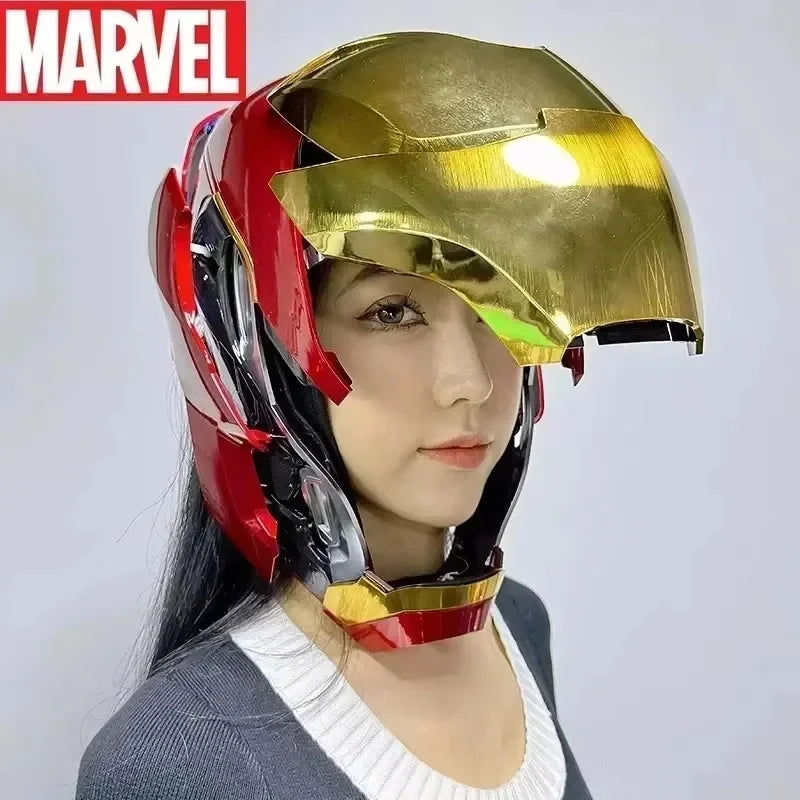 Iron Man Mk5 Wearable Helmet | 1:1 Voice-Activated Electric Mask Cosplay Masks & Helmets - The Eezee Shop