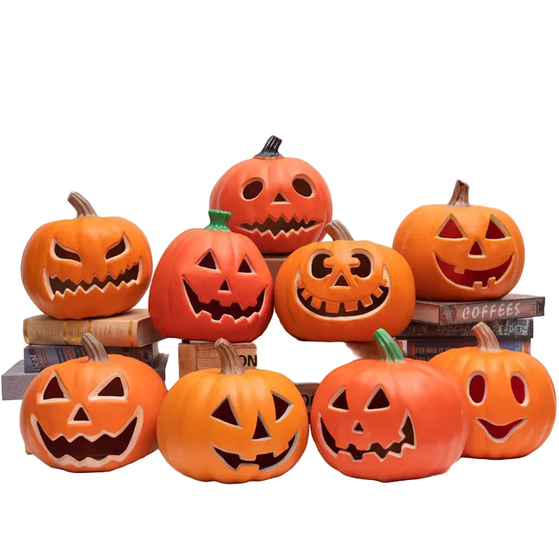 Pumpkins Lamp Halloween Decoration For Home Yard Garden Outdoor Decor Hallowen Horror House Skull Party Props Glow in The Dark - The Eezee Shop