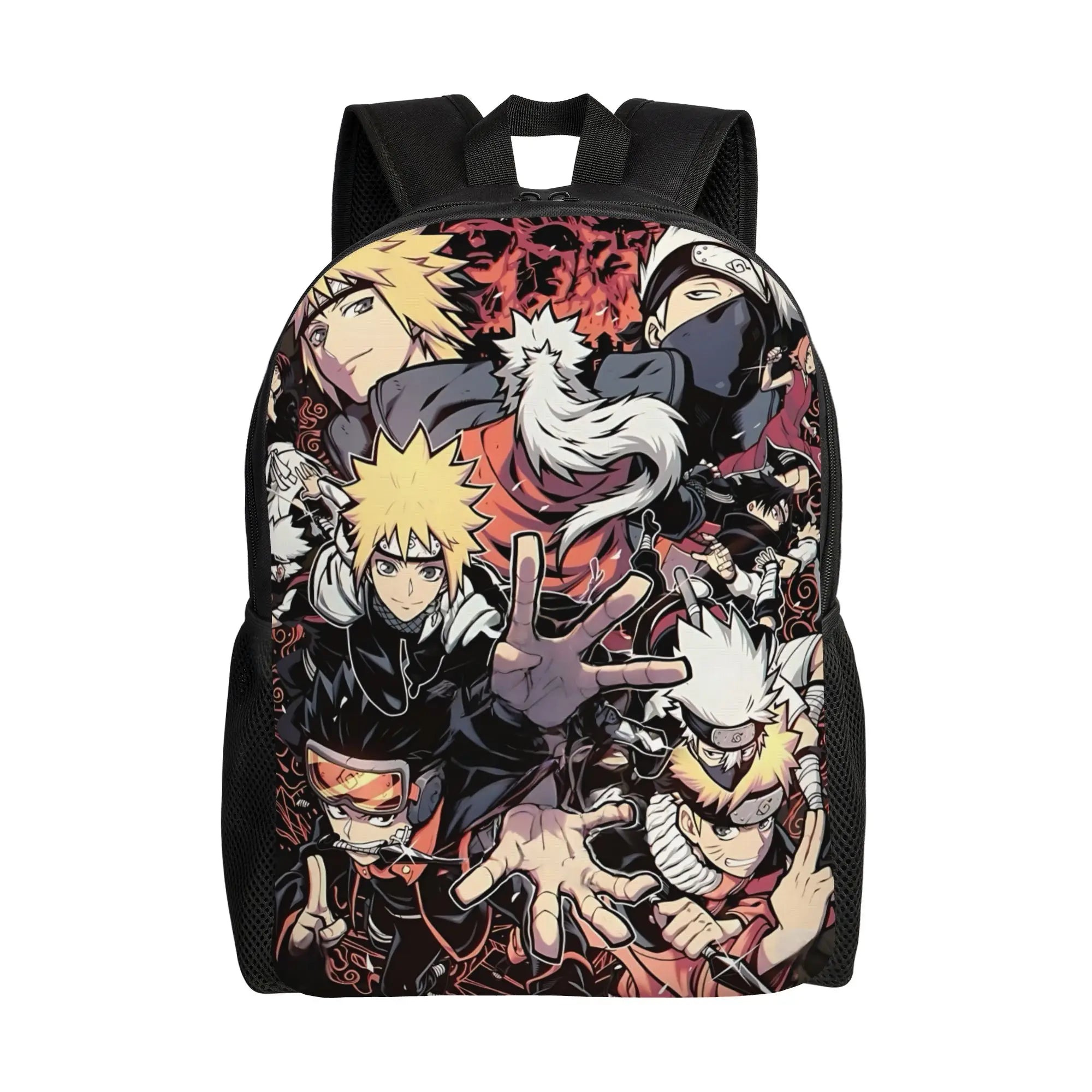 Naruto Kawaii Backpack | Large Capacity Anime School Rucksack Backpacks - The Eezee Shop