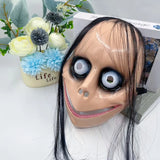 Creepy Clown Mask with Wig | Funny Halloween Prank Mask Halloween Masks - The Eezee Shop