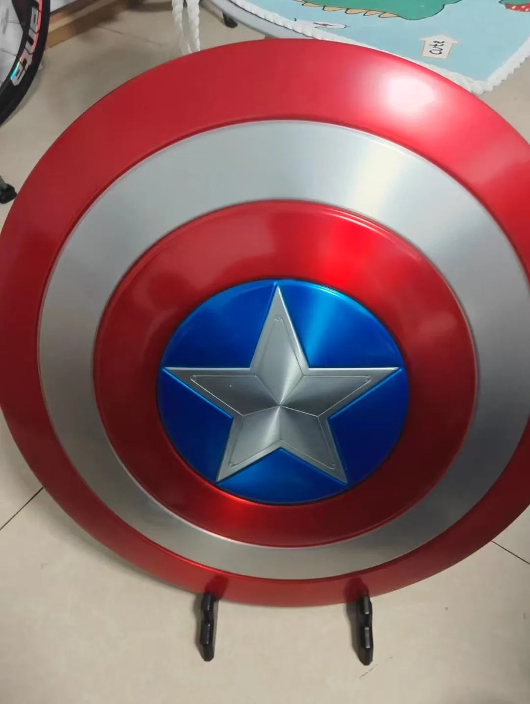 Captain America 60cm Metal Shield | Premium Cosplay Replica Cosplay Props - The Eezee Shop