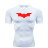 Bat Print Men's Tight T-Shirt | Compression Fitness Top Gym & Compression Wear - The Eezee Shop