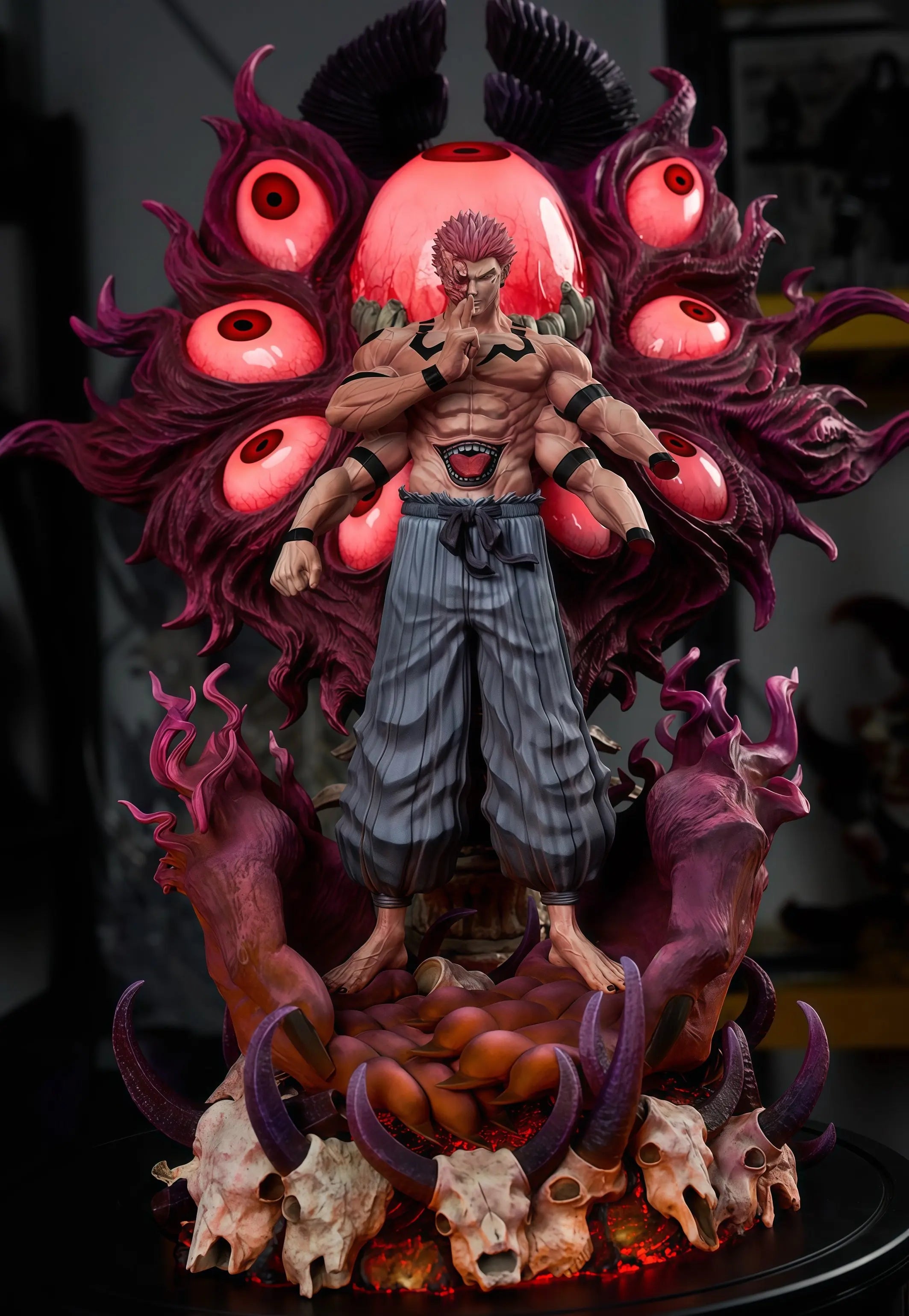 Ryomen Sukuna Figure | Jujutsu Kaisen PVC Statue Collectible Figures - The Eezee Shop