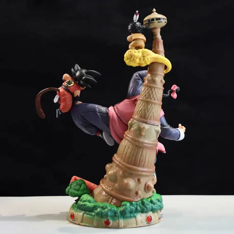 Goku vs Tao Pai Pai Figure | Dragon Ball Karin Tower Statue Collectible Figures - The Eezee Shop