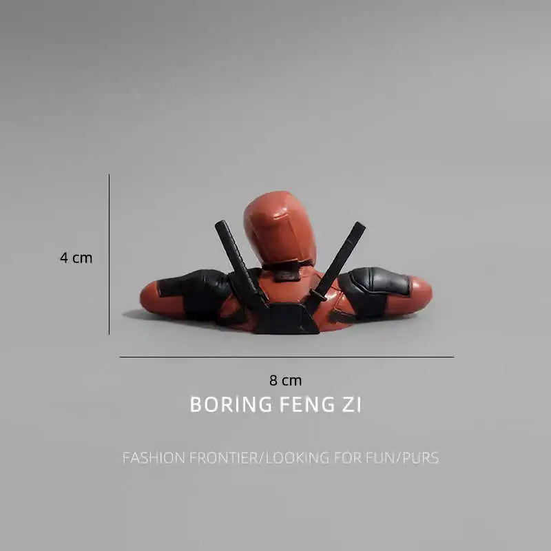 Mini Deadpool Desk Figure | Funny Workstation Ornament Collectible Figures - The Eezee Shop