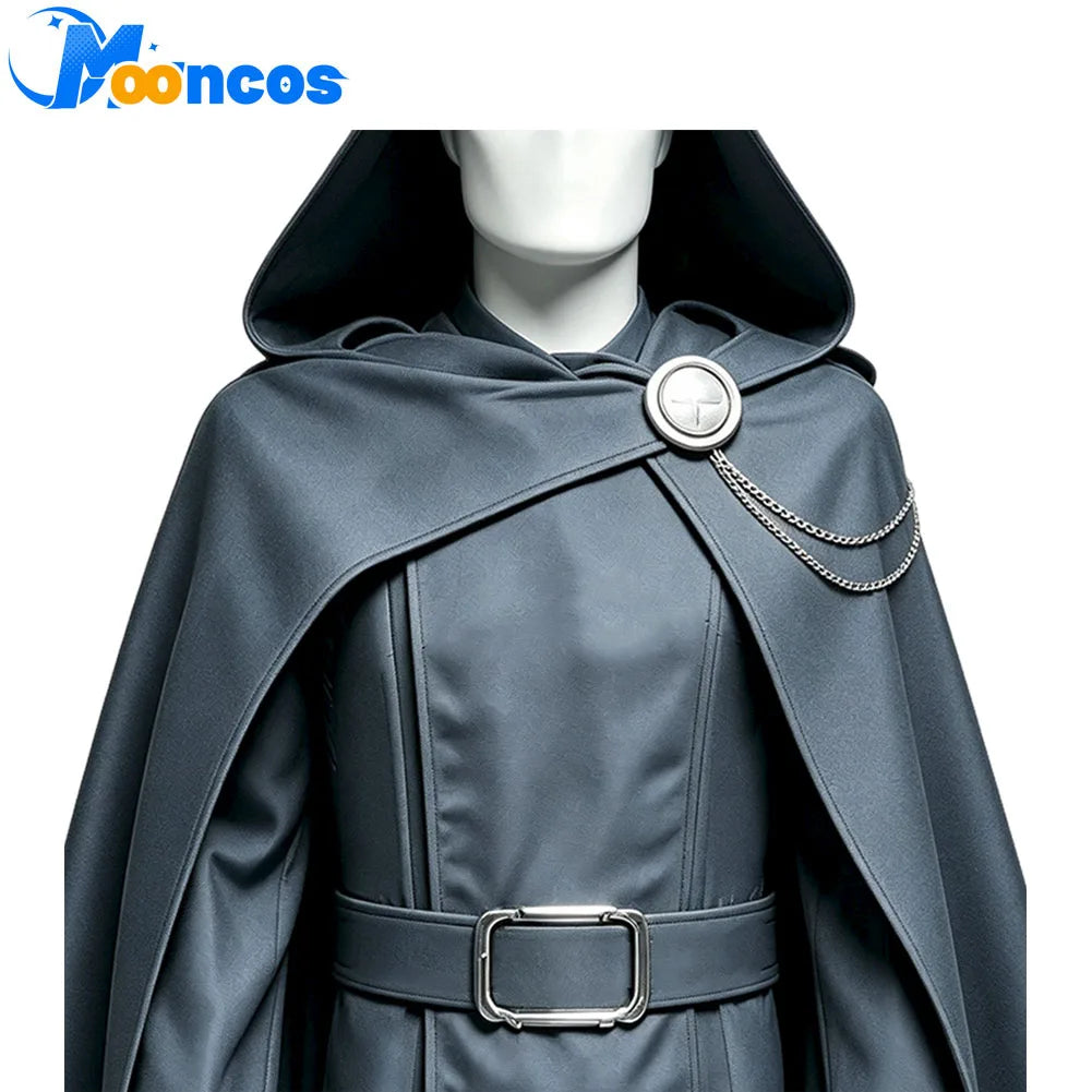 Doctor Doom Hooded Cloak Costume | Coat, Pants & Cape Full Set Cosplay Costumes - The Eezee Shop