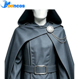 Doctor Doom Hooded Cloak Costume | Coat, Pants & Cape Full Set Cosplay Costumes - The Eezee Shop