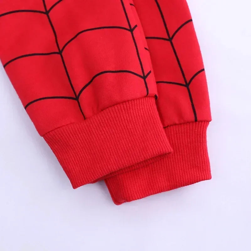 Superhero 3-Piece Tracksuit | Hooded Vest, T-Shirt & Pants Set Outfit Sets - The Eezee Shop
