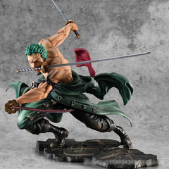 One Piece Roronoa Zoro 10CM Anime GK Figure Toy – Three Sword Style Mini Collectible Statue Anime Figure - The Eezee Shop