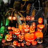Pumpkins Lamp Halloween Decoration For Home Yard Garden Outdoor Decor Hallowen Horror House Skull Party Props Glow in The Dark - The Eezee Shop