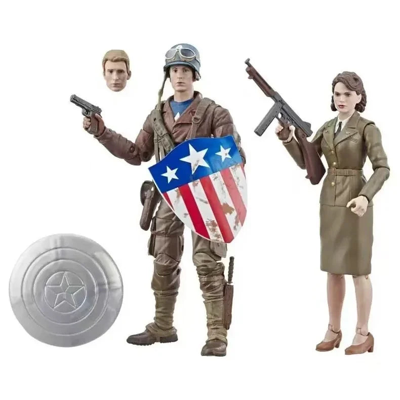 Peggy Carter Captain America Action Figure | 6" Collectible Collectible Figures - The Eezee Shop