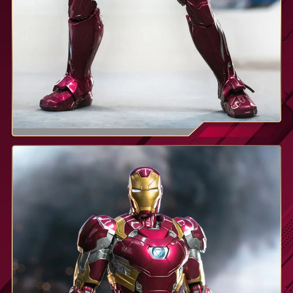 Iron Man MK46 Assembly Model | Light-Up Reactor Desktop Figure Collectible Figures - The Eezee Shop