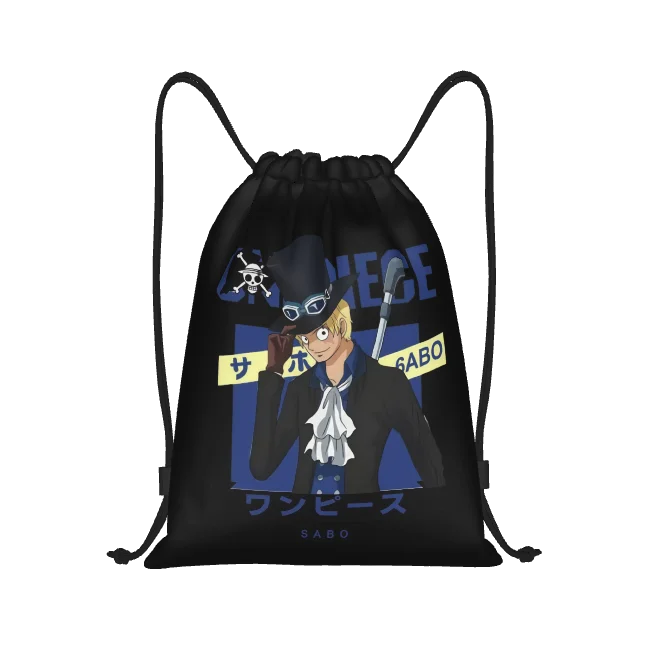 One Piece Drawstring Bag | Waterproof Luffy & Zoro Gym Sack Bags - The Eezee Shop