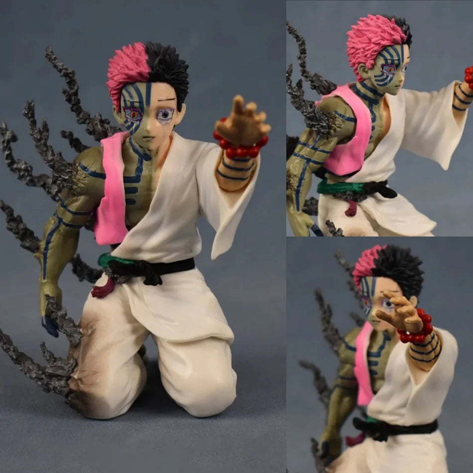 Akaza Kneeling Figure | Demon Slayer Final Confession Statue Collectible Figures - The Eezee Shop