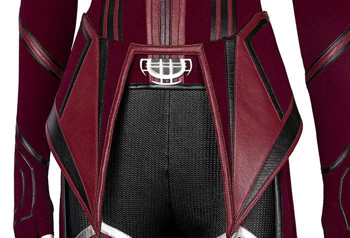 Wanda Maximoff Cosplay Outfit | Red Top, Pants, Cloak & Headpiece Cosplay Costumes - The Eezee Shop