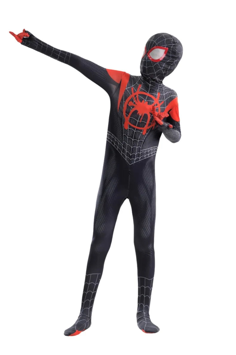 Miles Morales Zentai Suit | Full Cosplay Costume for Fans Cosplay Costumes - The Eezee Shop