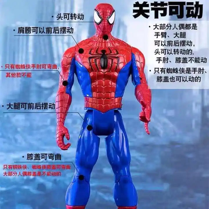 Avengers 30cm Light & Sound Action Figure | Kids Superhero Toy Collectible Figures - The Eezee Shop